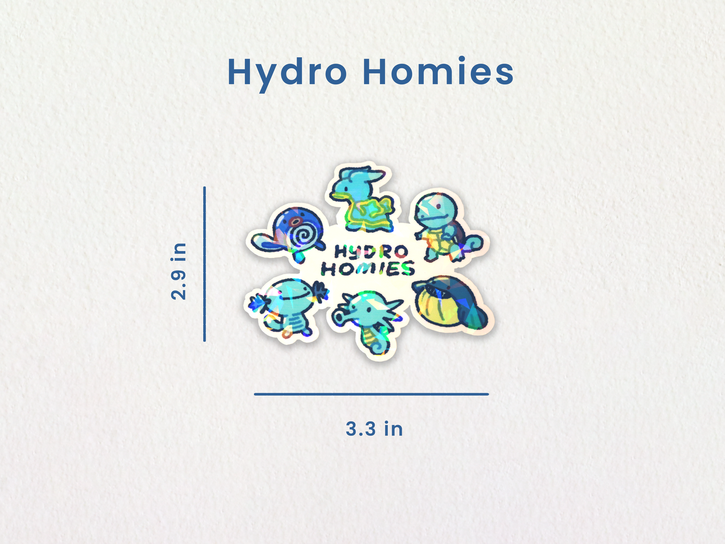 Poke Pals "Hydro Homies" Sticker