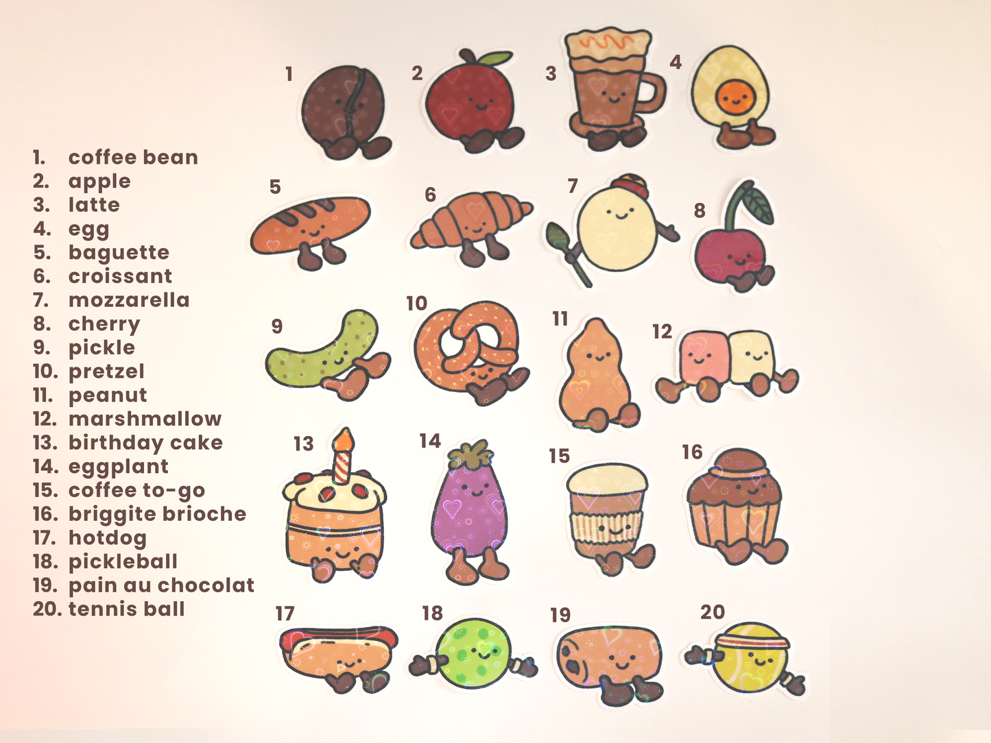 Jellycat Stickers (Pick or go in blind)