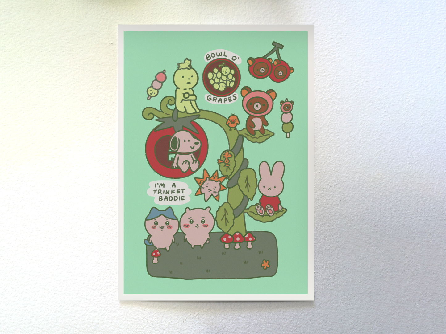 "I'm a Trinket Baddie" Print