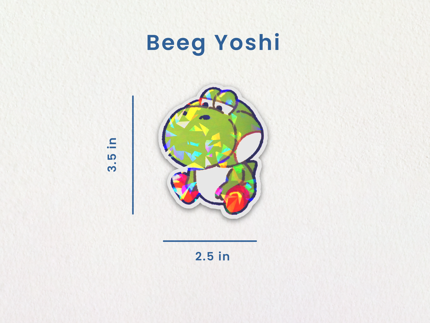 Beeg Yoshi Sticker