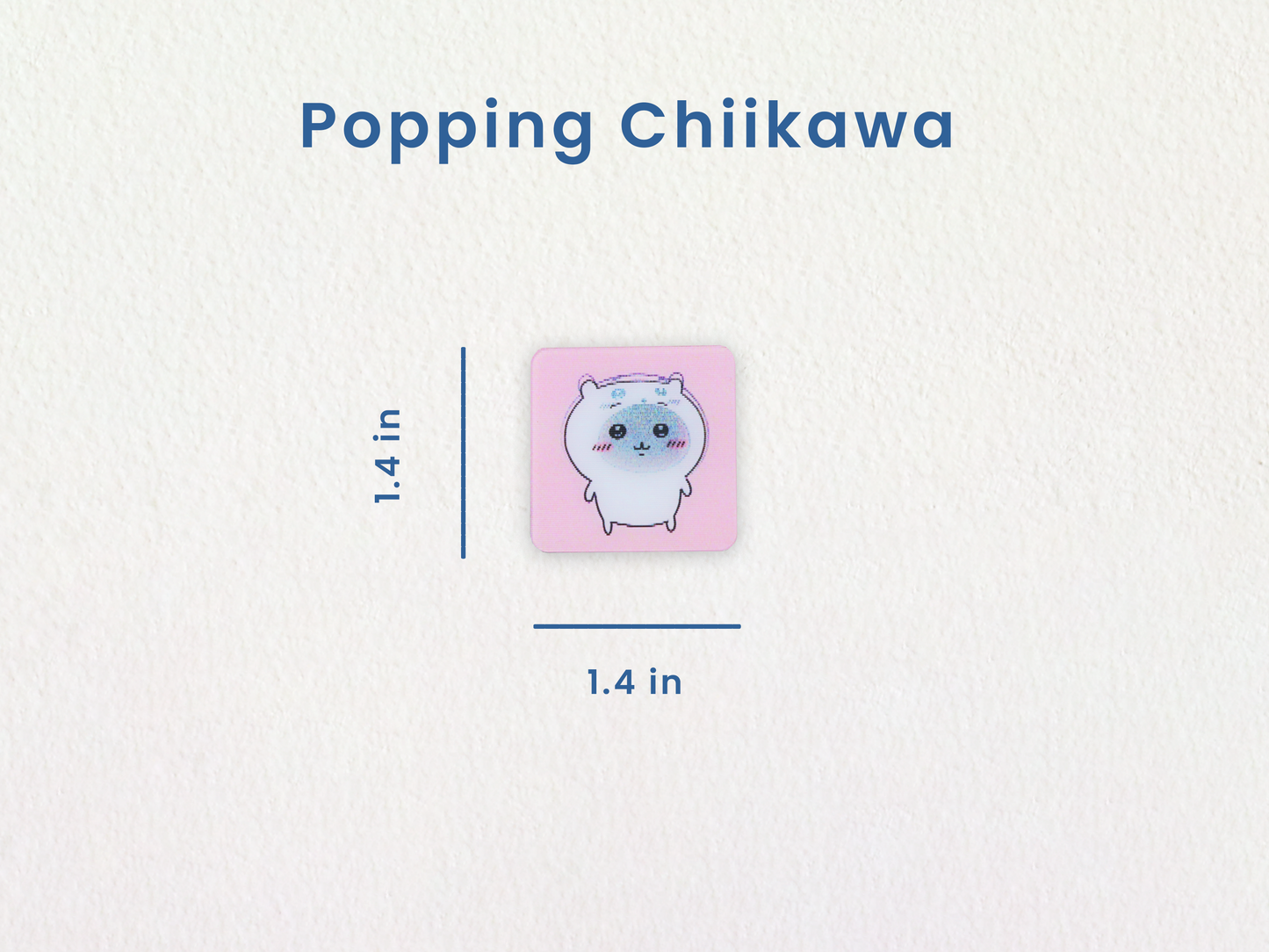 Popping Chiikawa Lenticular Sticker