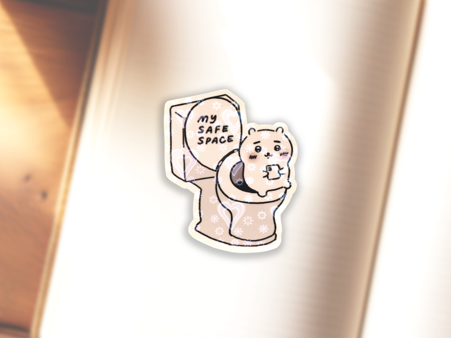 Chiikawa "My Safe Space" Sticker