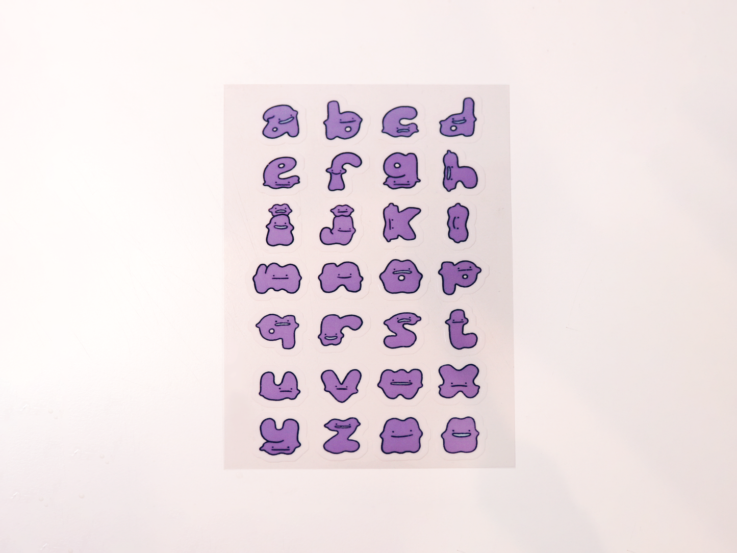 Ditto Deco Alphabet Sticker Sheet