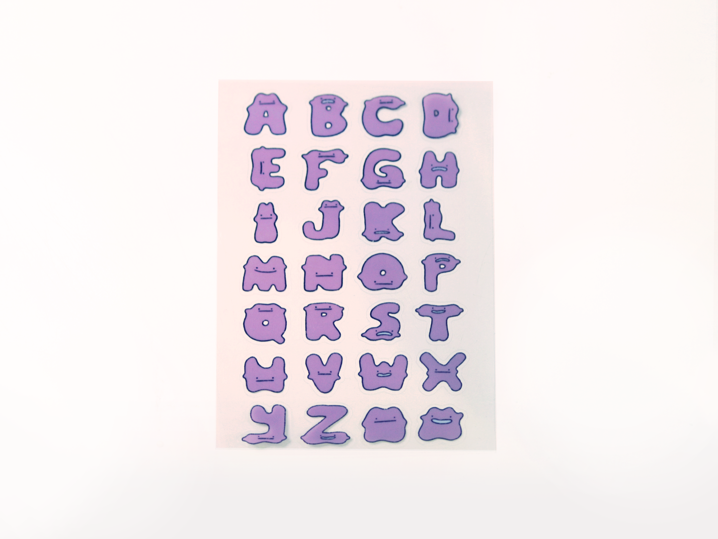 Ditto Deco Alphabet Sticker Sheet