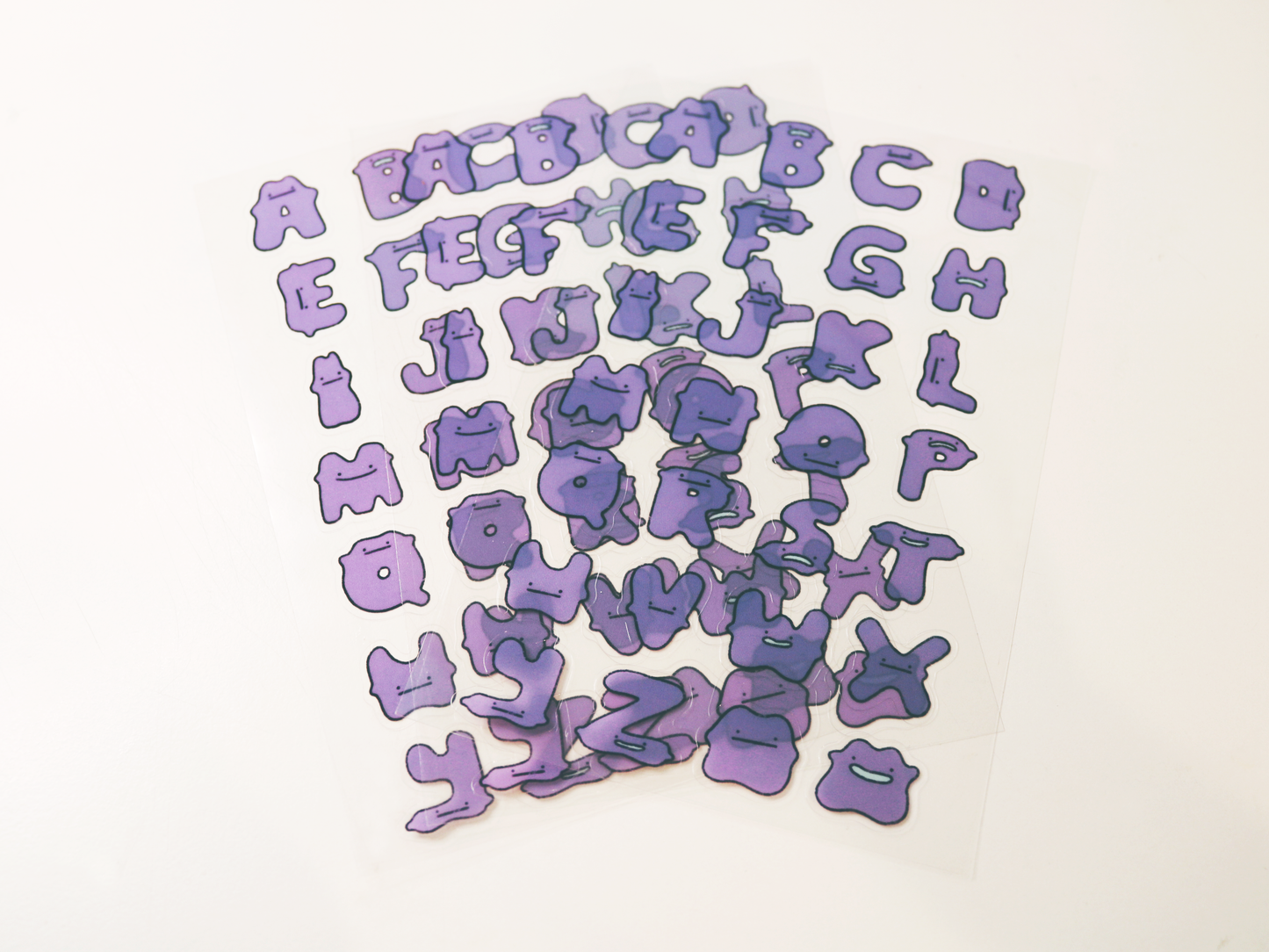 Ditto Deco Alphabet Sticker Sheet