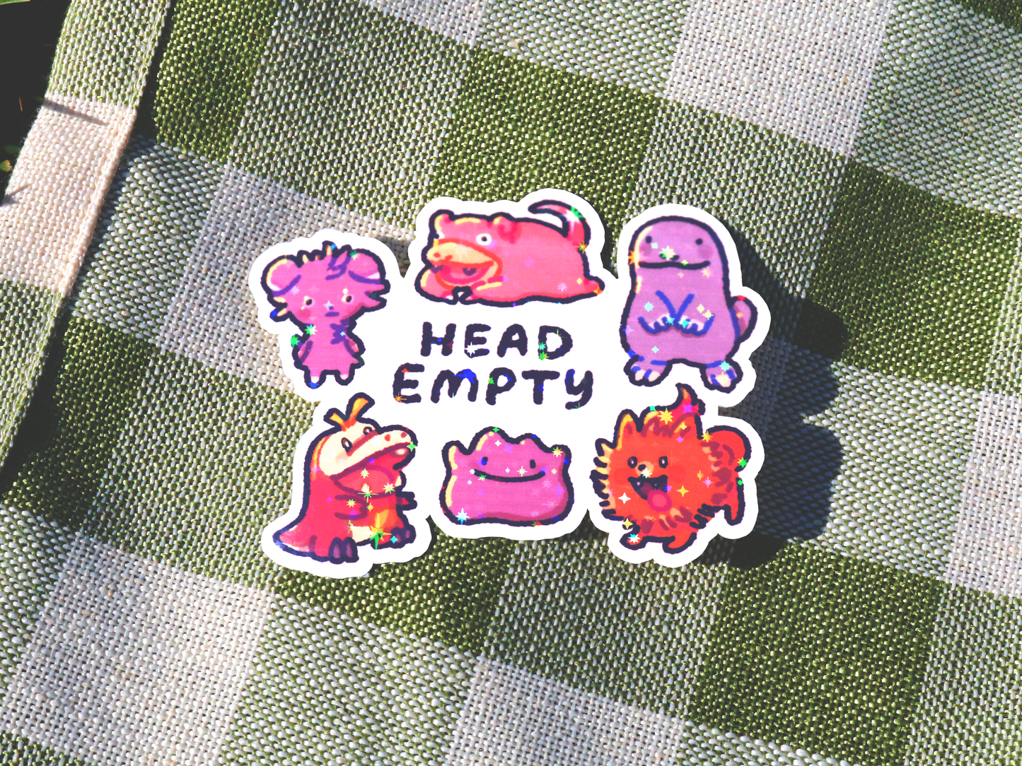Poke Pals "Head Empty" Sticker