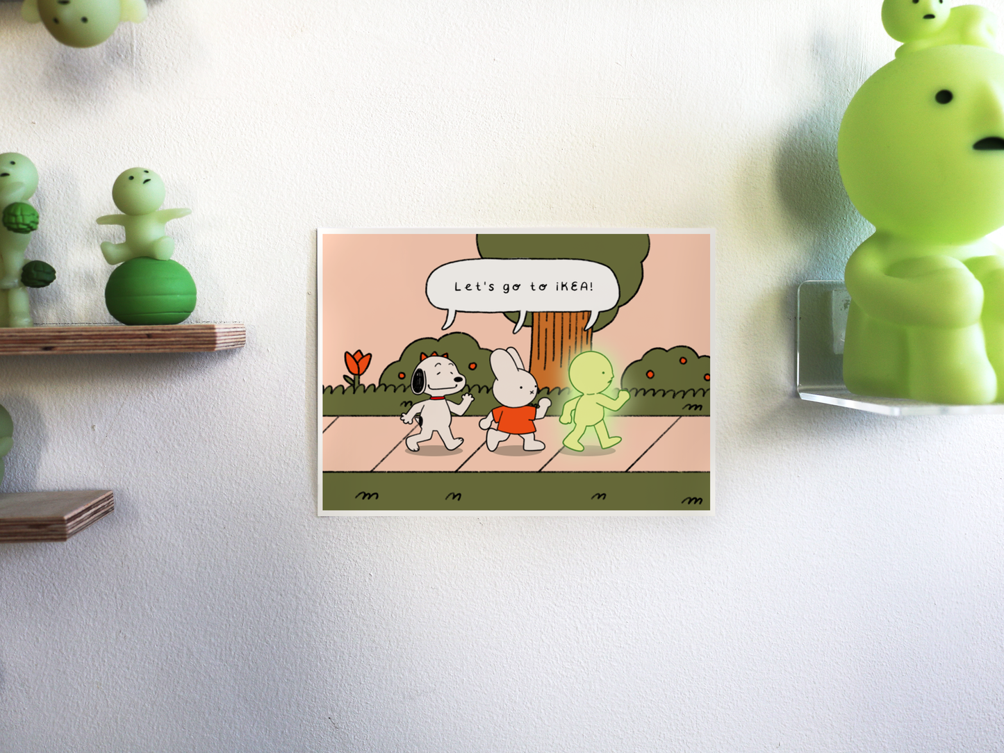 "Let's Go To IKEA" Print