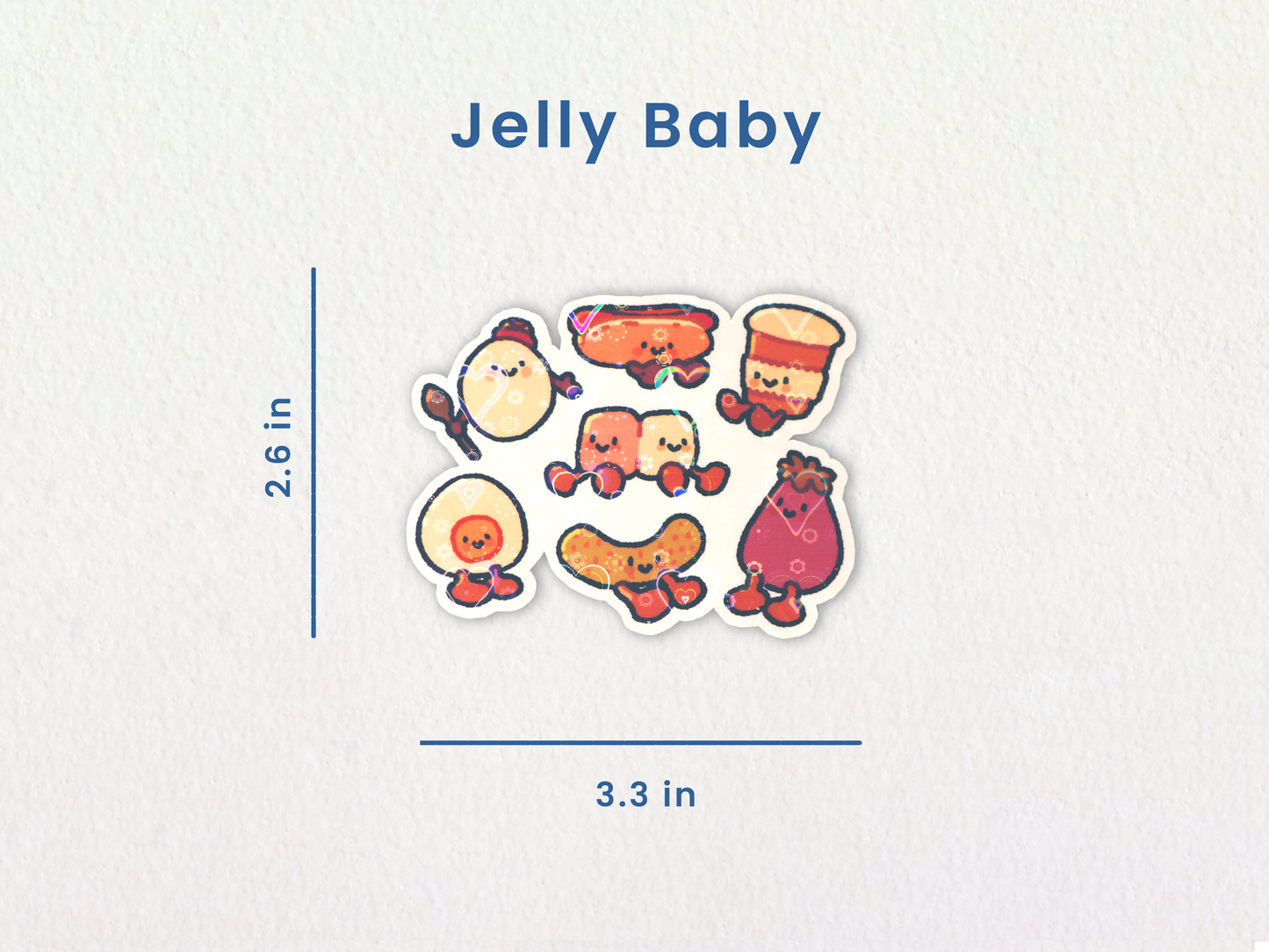 Jelly Baby Sticker