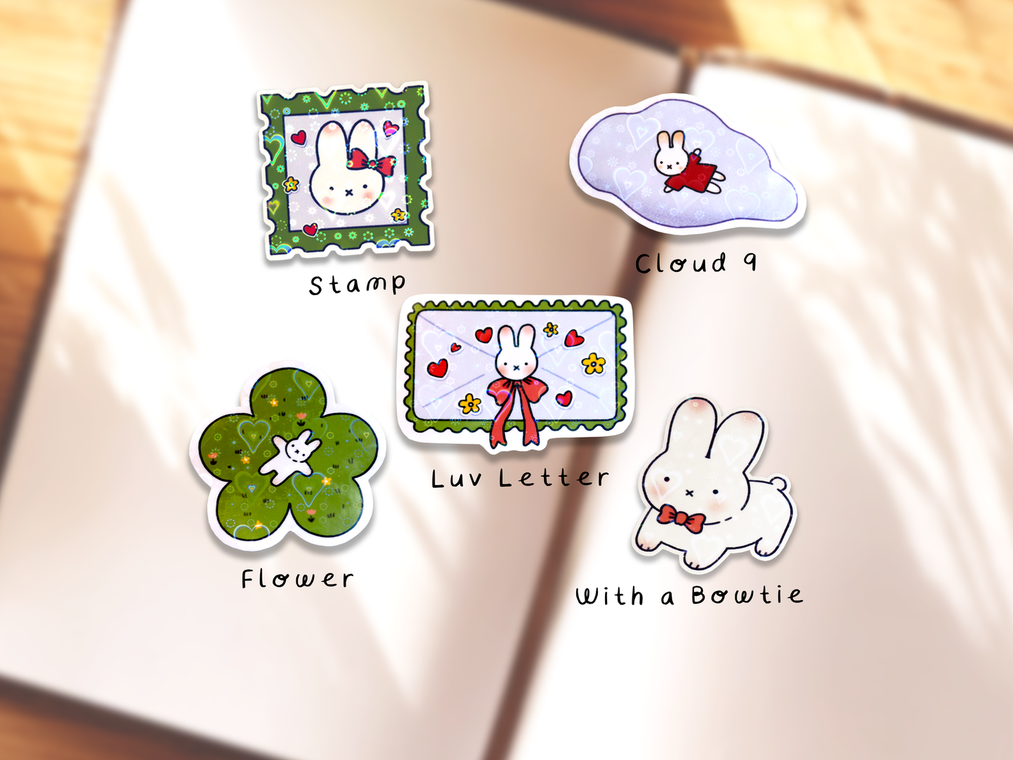 Miffy Luv Letter Stickers