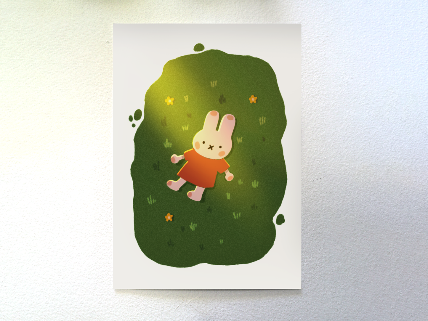 Dazed Miffy Print