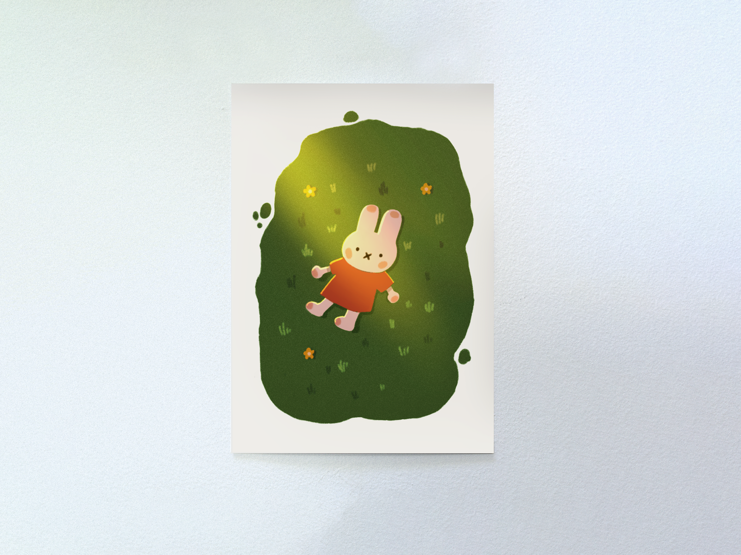 Dazed Miffy Print
