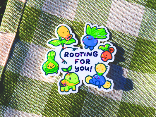 Poke Pals "Rooting For You" Sticker