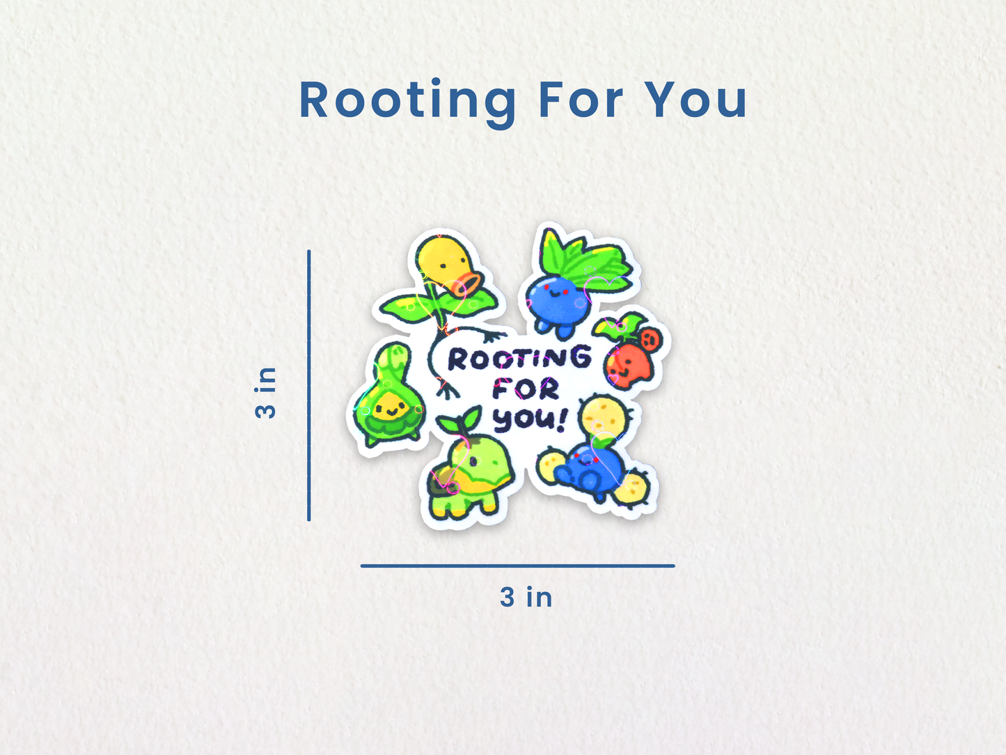 Poke Pals "Rooting For You" Sticker