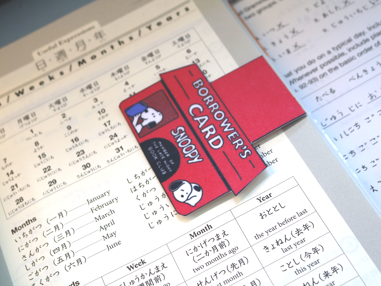 Snoopy Magnetic Bookmark