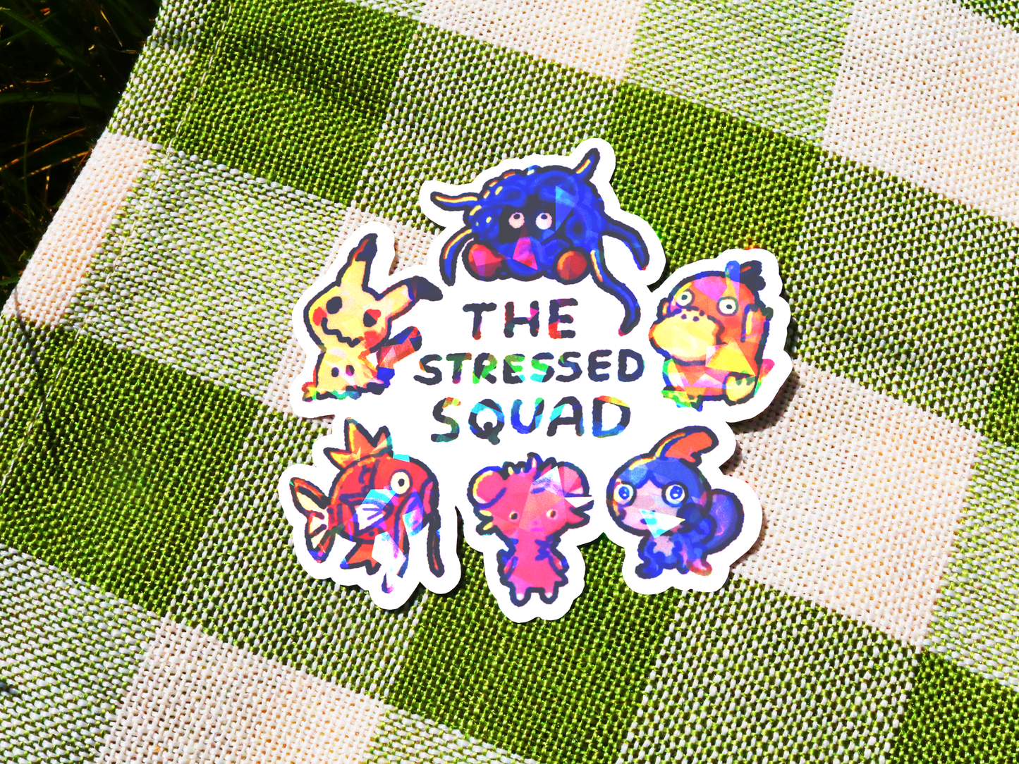Poke Pals "The Stressed Squad" Sticker