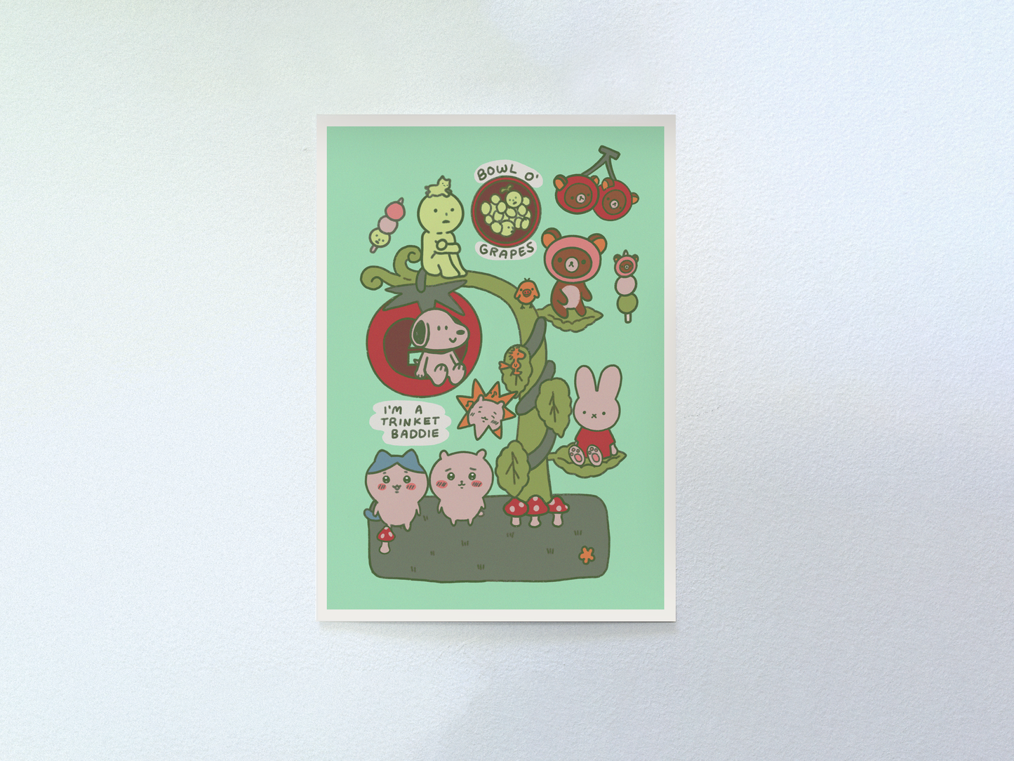 "I'm a Trinket Baddie" Print