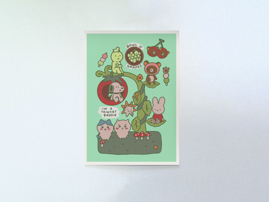 "I'm a Trinket Baddie" Print