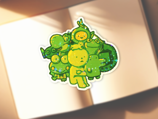 Green Trinkets Sticker