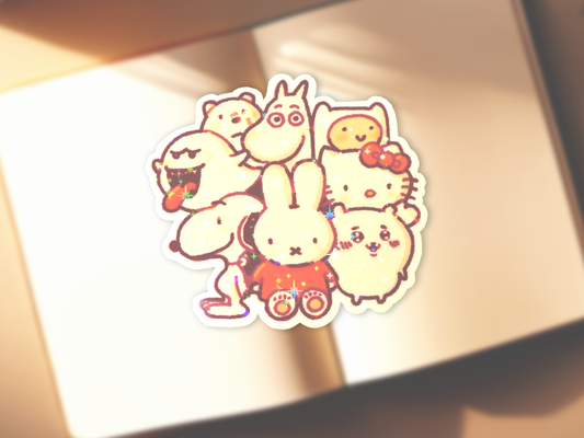 White Trinkets Sticker